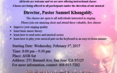 Mesopotamian Night offering Free music & singing classes